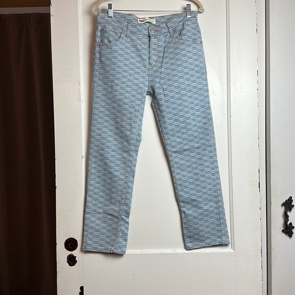 LEVI’S 512 SLIM TAPER HI-RISE LOGO JEANS UNISEX 30x30 - Picture 1 of 16